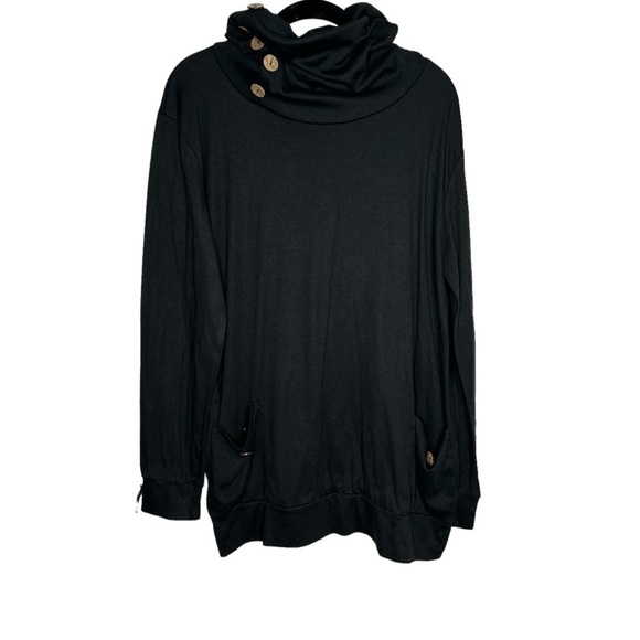 New Sophie Rae Women’s Button Down Neck L/S Blouse Size XXL More Like Large BNWT - Picture 1 of 5